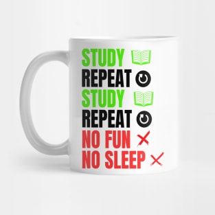 Study and repeat Mug